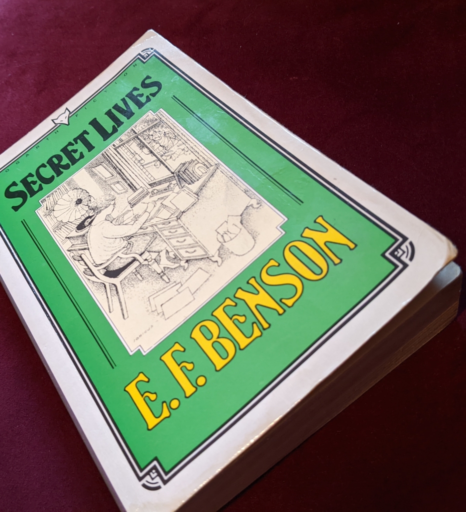 Paperback copy of Secret Lives by E F Benson 